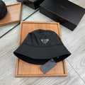 PRADA BUCKET HAT IN BLACK RE-NYLON 234098