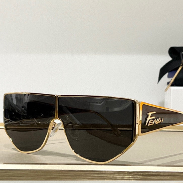 FENDI DISCO SQUARED SUNGLASSES FF M0093 IN METAL
