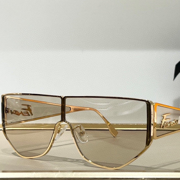 FENDI DISCO SQUARED SUNGLASSES FF M0093 IN METAL