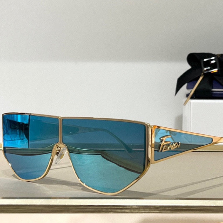 FENDI DISCO SQUARED SUNGLASSES FF M0093 IN METAL