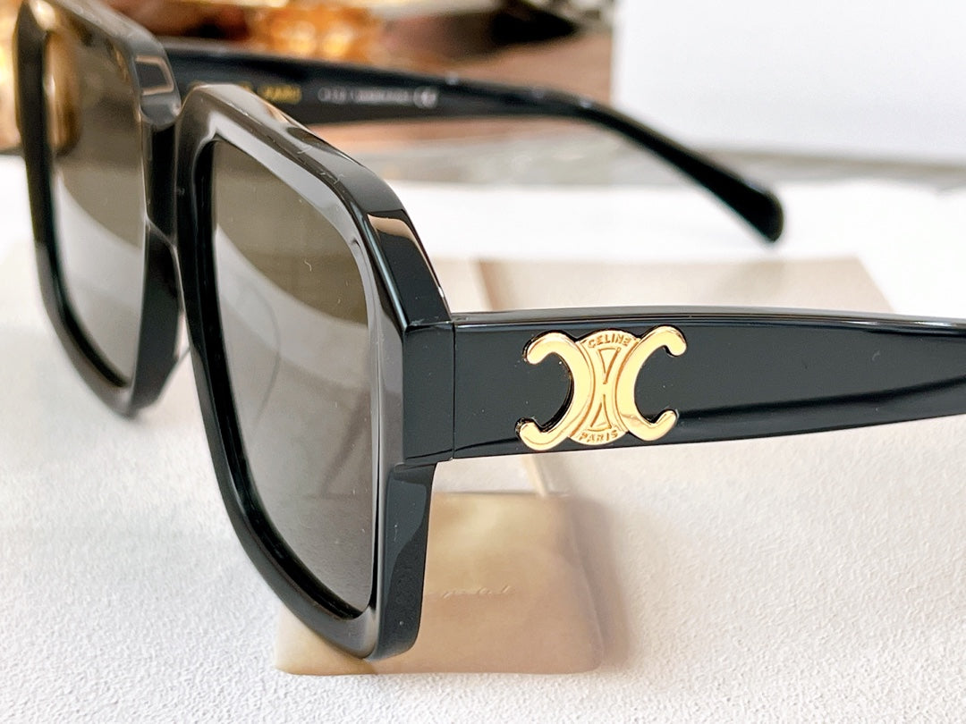 CELINE TRIOMPHE SUNGLASSES CL4S490 IN ACETATE