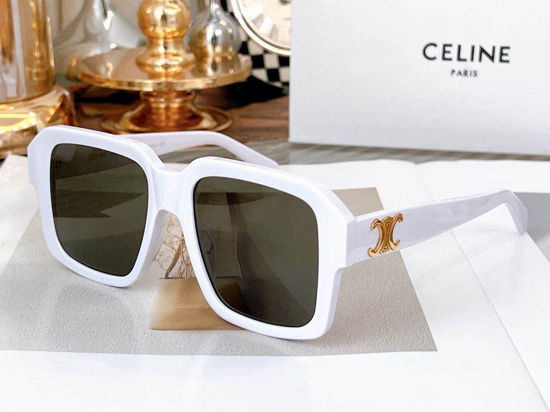CELINE TRIOMPHE SUNGLASSES CL4S490 IN ACETATE