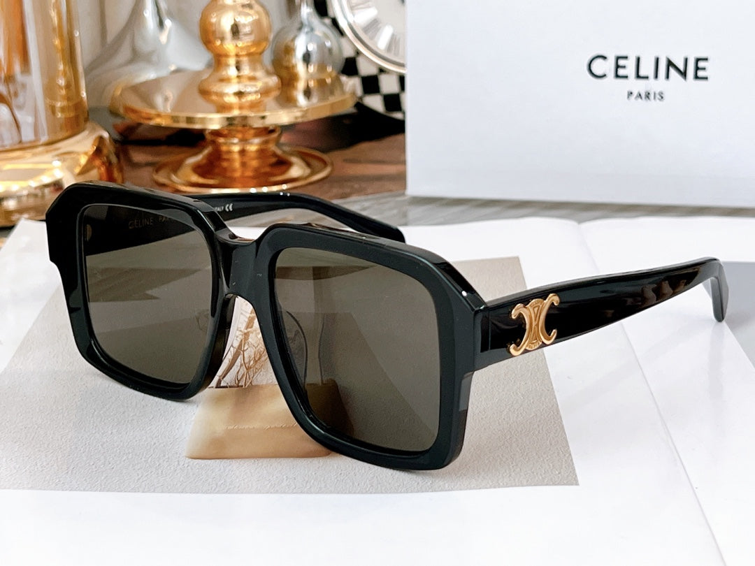 CELINE TRIOMPHE SUNGLASSES CL4S490 IN ACETATE