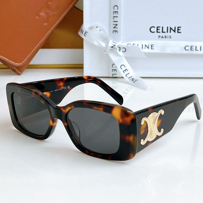 CELINE TRIOMPHE SUNGLASSES CL40282 IN ACETATE
