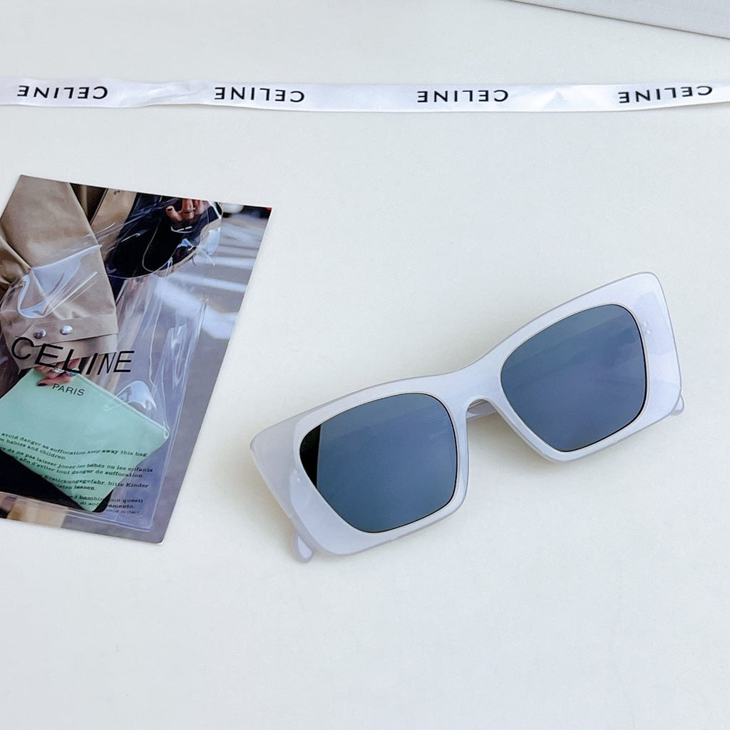 CELINE TRIOMPHE SQUARE SUNGLASSES CL4S492 IN ACETATE