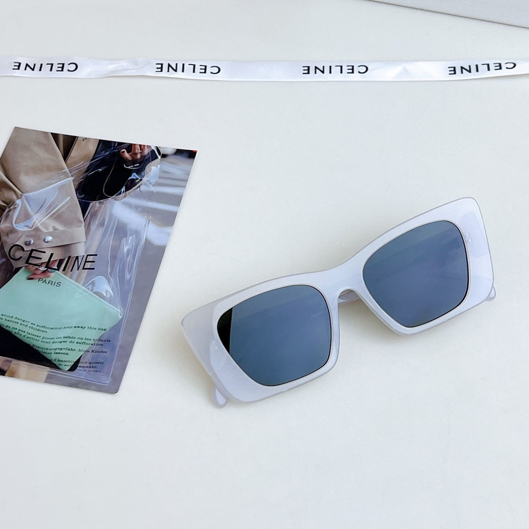 CELINE TRIOMPHE SQUARE SUNGLASSES CL4S492 IN ACETATE