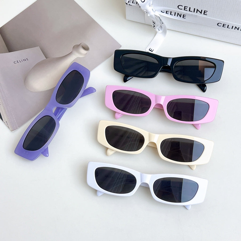 CELINE TRIOMPHE SUNGLASSES 40258 IN ACETATE