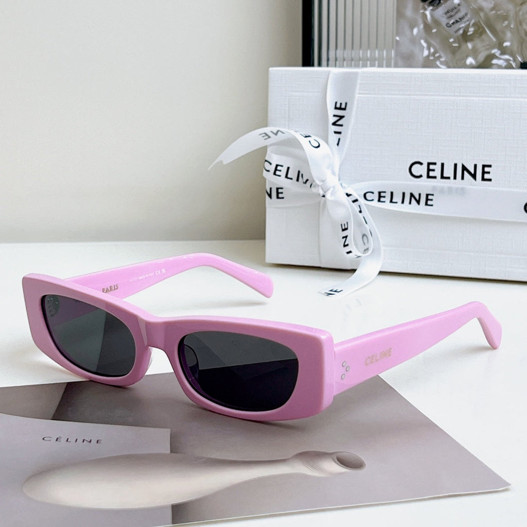 CELINE TRIOMPHE SUNGLASSES 40258 IN ACETATE