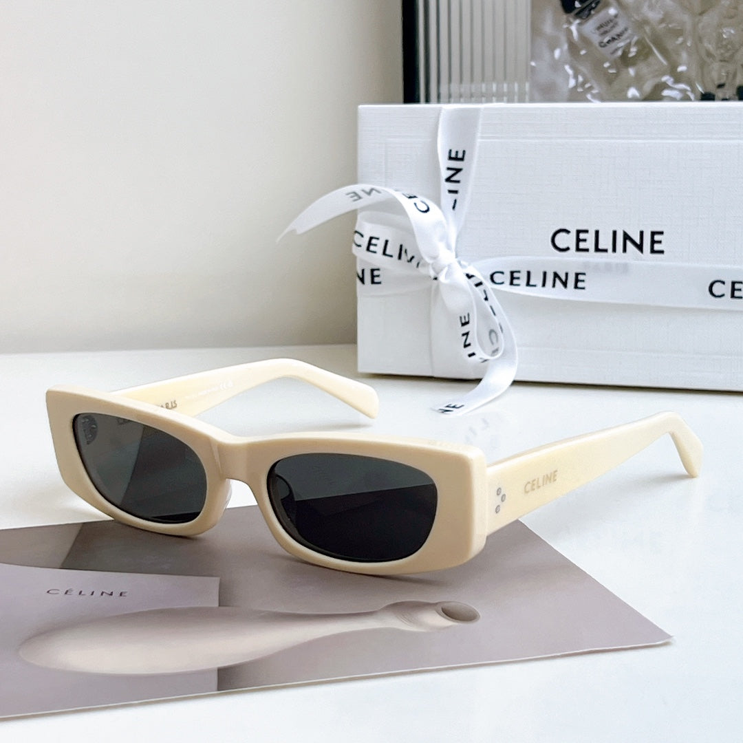 CELINE TRIOMPHE SUNGLASSES 40258 IN ACETATE