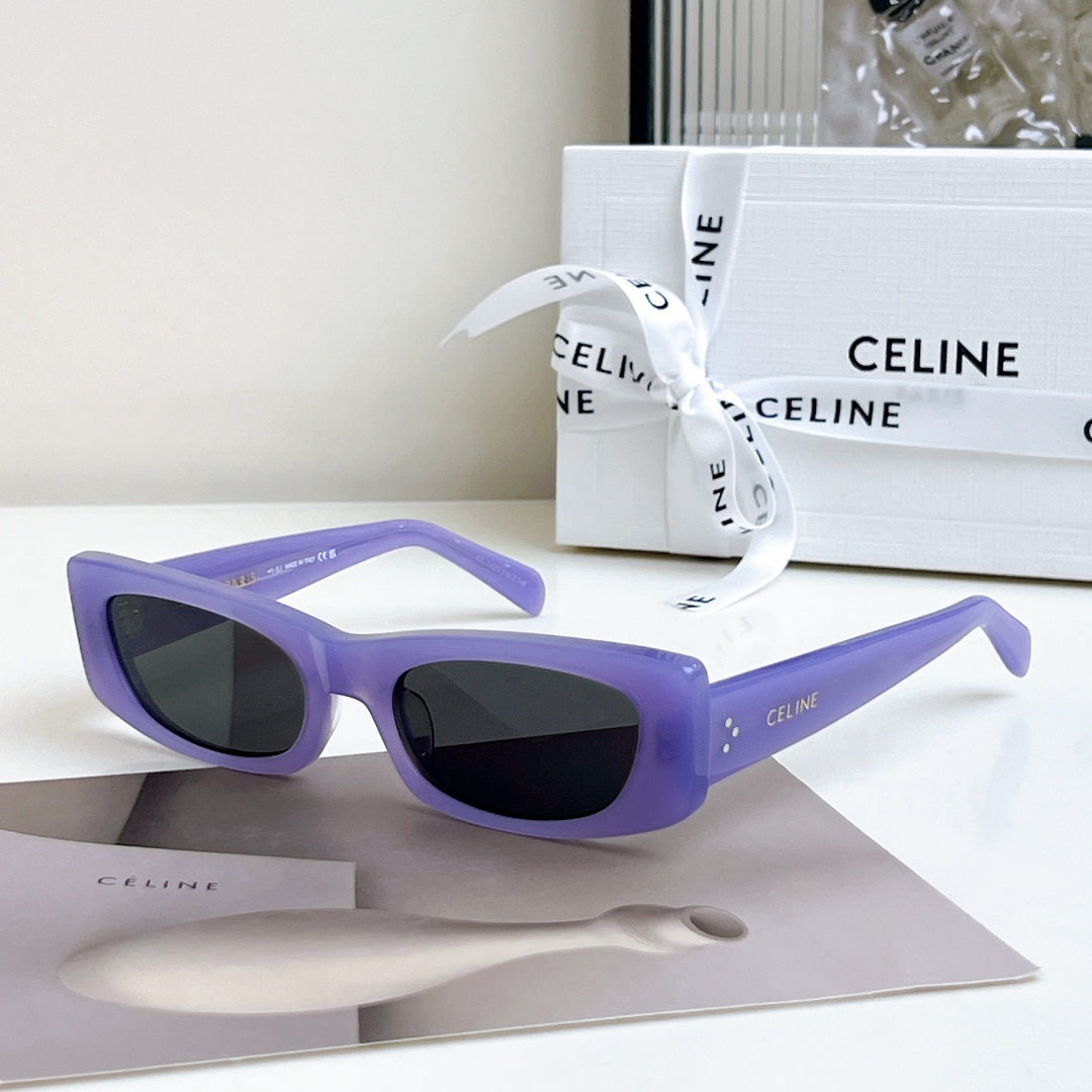 CELINE TRIOMPHE SUNGLASSES 40258 IN ACETATE