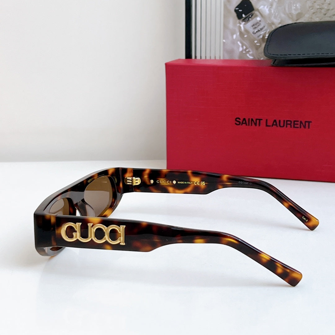 GUCCI RECTANGULAR FRAME SUNGLASSES GG1771 IN ACETATE