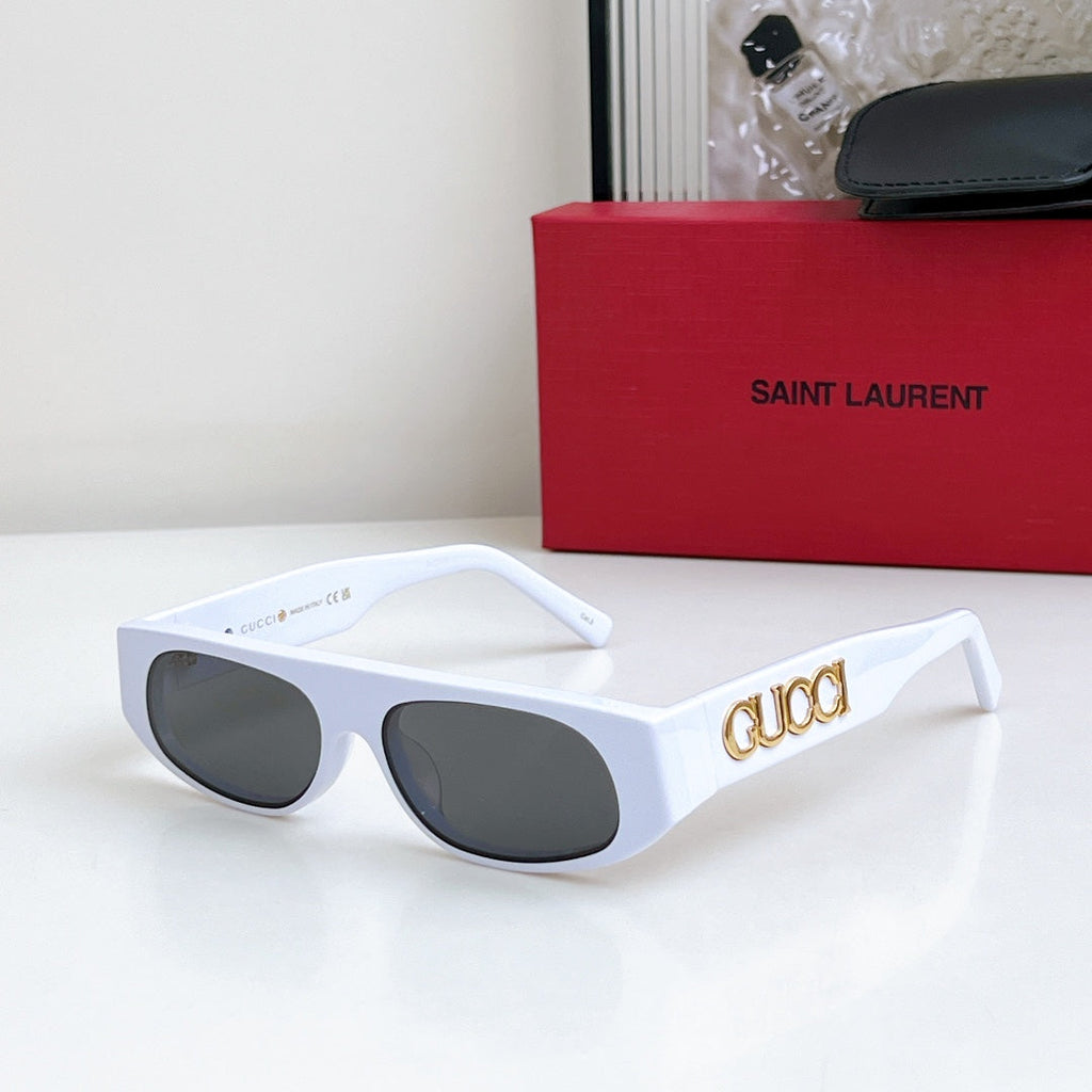 GUCCI RECTANGULAR FRAME SUNGLASSES GG1771 IN ACETATE