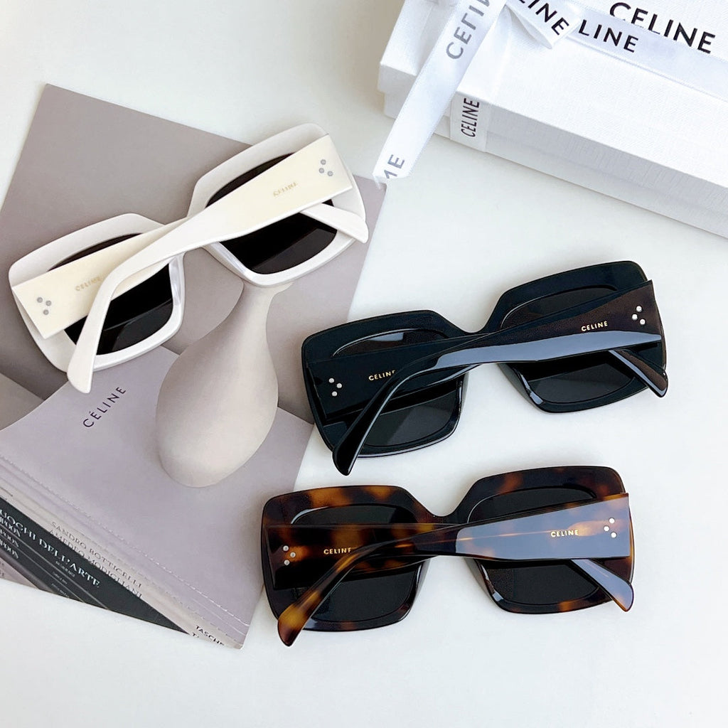 CELINE TRIOMPHE SUNGLASSES CL40263 IN ACETATE