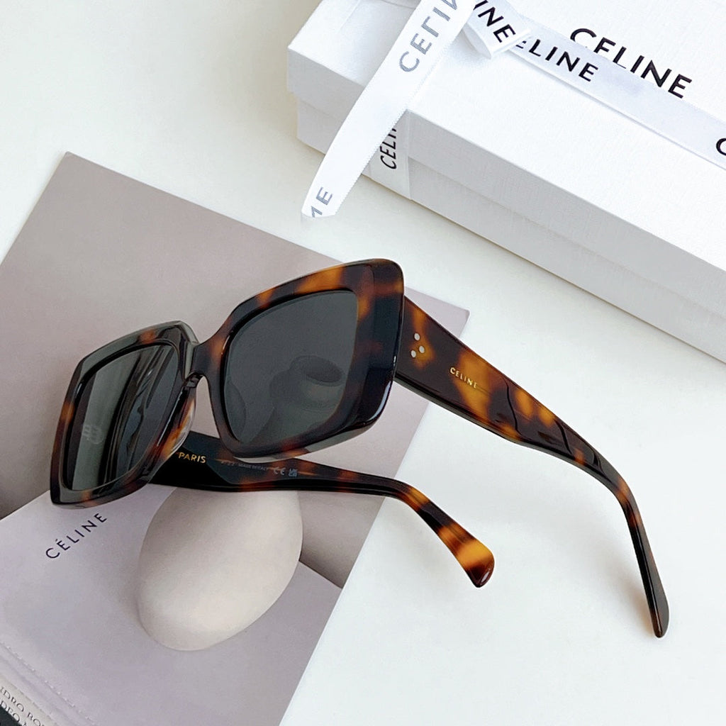 CELINE TRIOMPHE SUNGLASSES CL40263 IN ACETATE