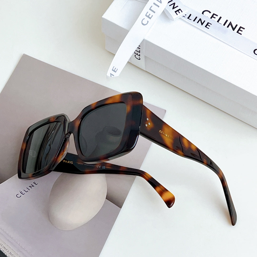 CELINE TRIOMPHE SUNGLASSES CL40263 IN ACETATE