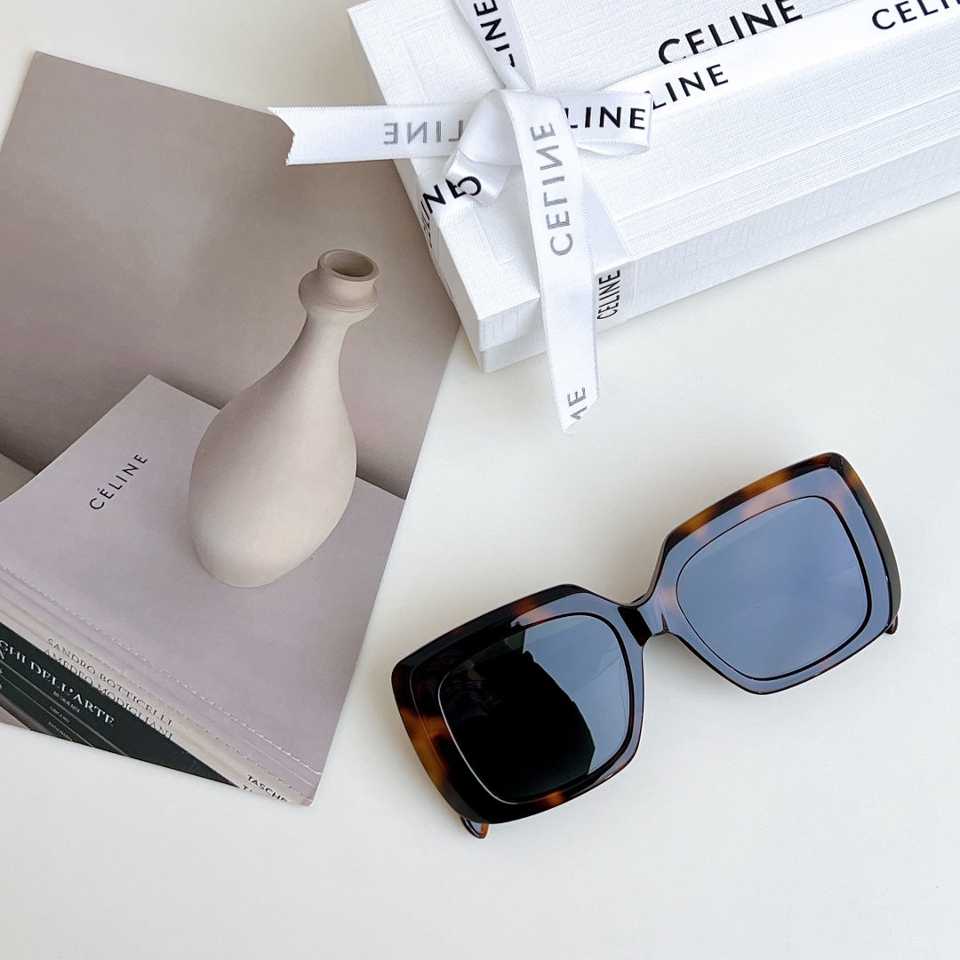 CELINE TRIOMPHE SUNGLASSES CL40263 IN ACETATE