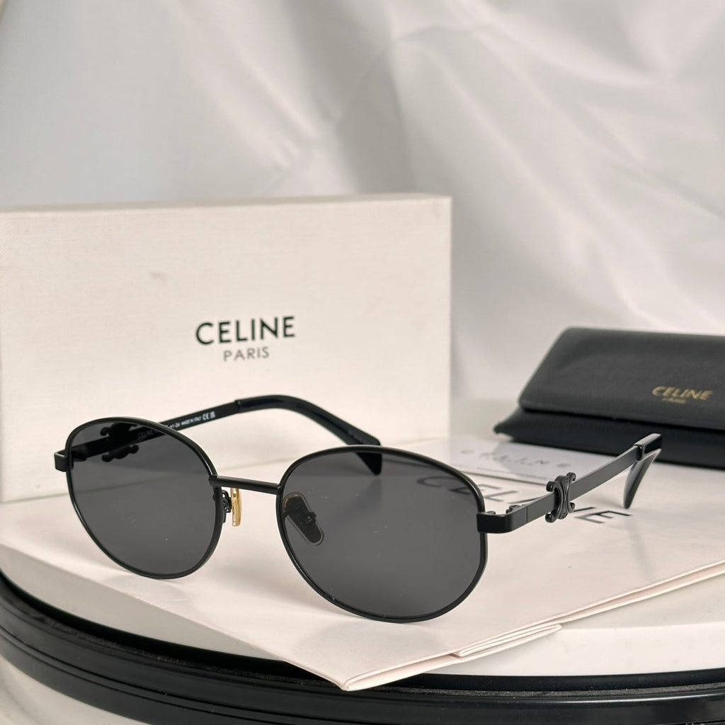 CELINE TRIOMPHE SUNGLASSES CL40069U IN METAL