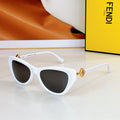 FENDI FF DIAMONDS CAT EYE FRAME SUNGLASSES FE40149F IN ACETATE