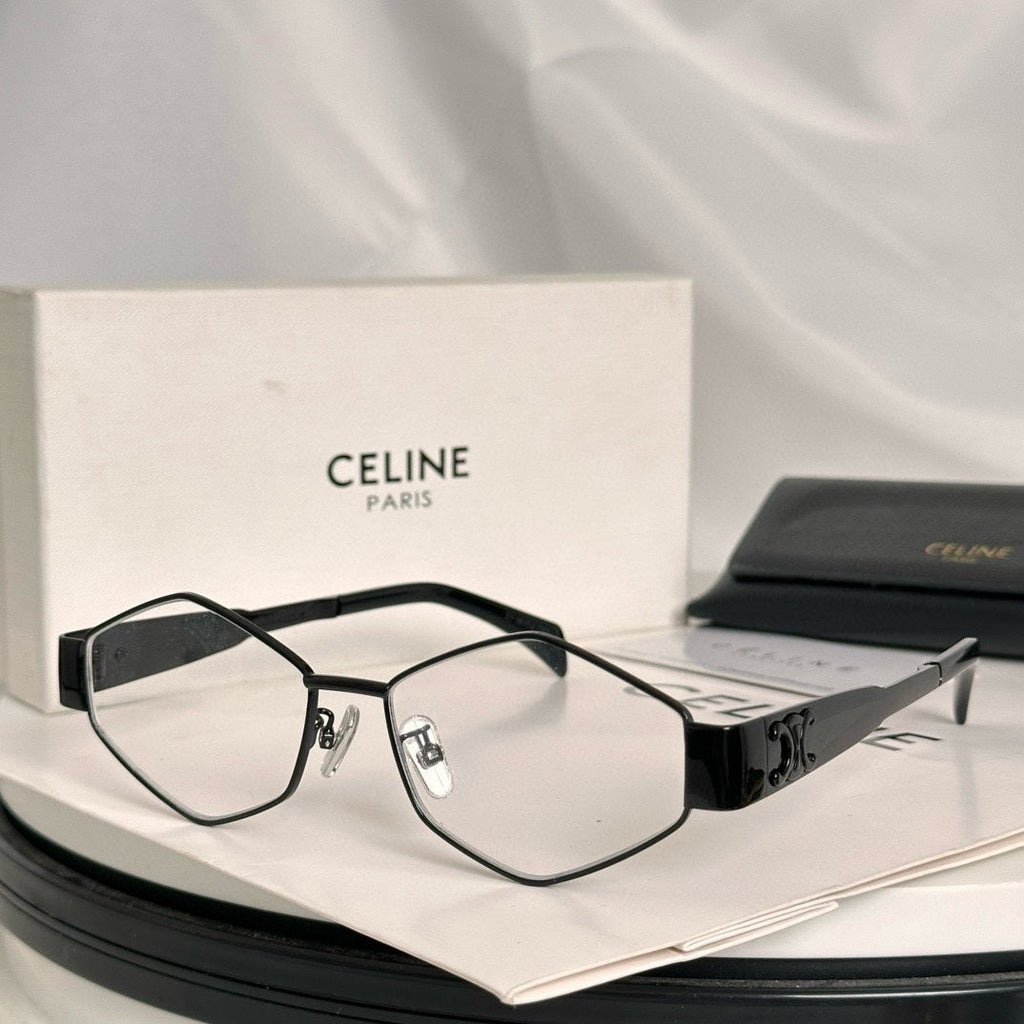 CELINE TRIOMPHE SUNGLASSES CL4S254 IN METAL