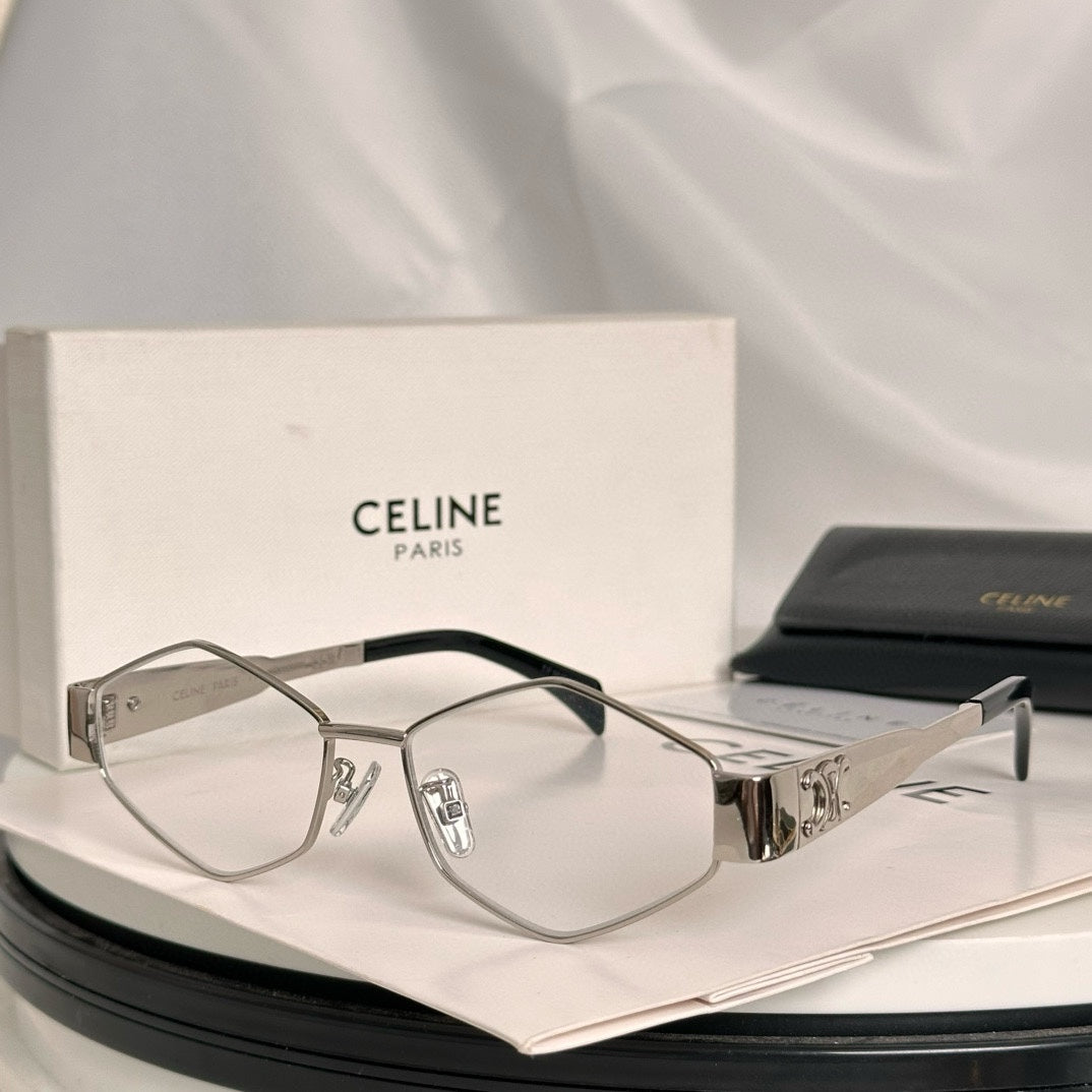 CELINE TRIOMPHE SUNGLASSES CL4S254 IN METAL