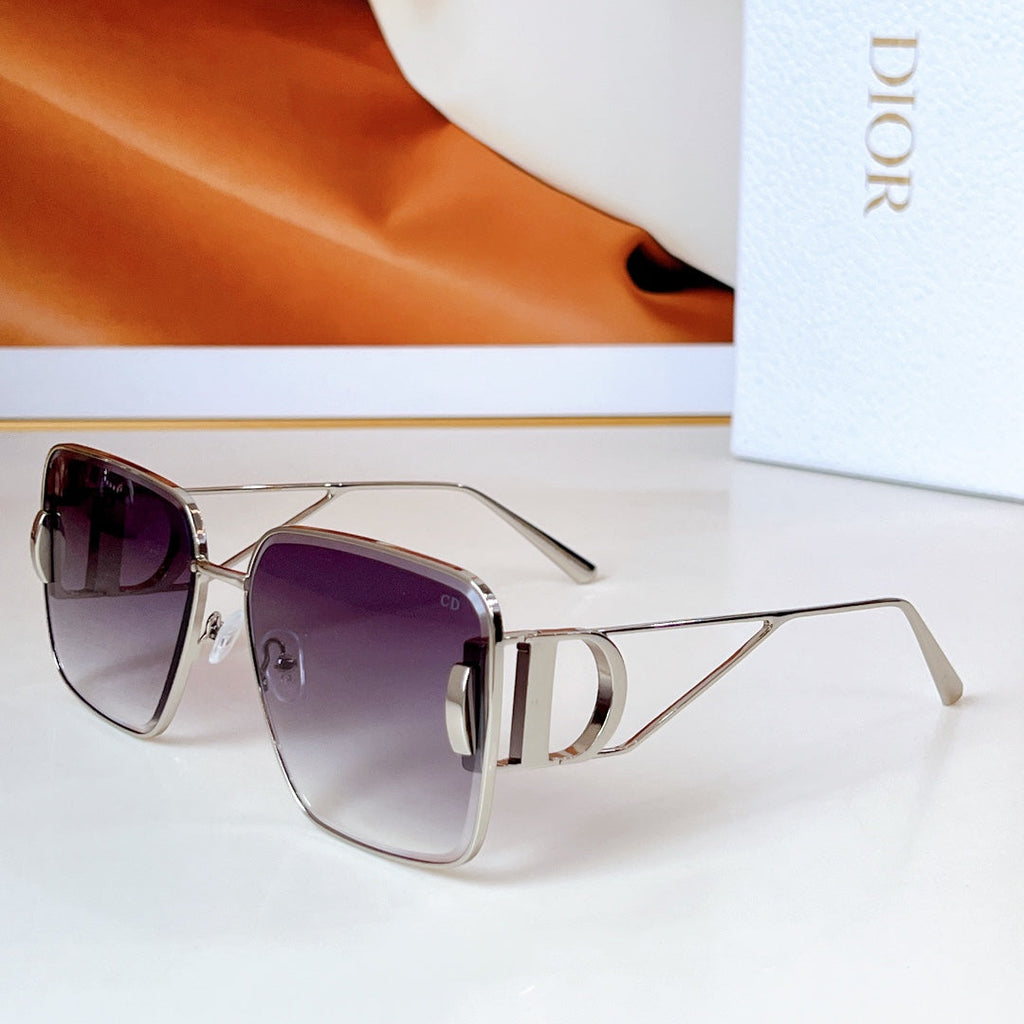 DIOR MONTAIGNE SQUARE SUNGLASSES DSGTA42UCR IN METAL