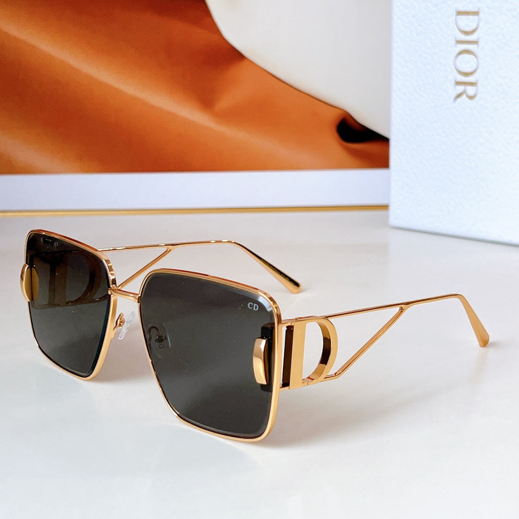 DIOR MONTAIGNE SQUARE SUNGLASSES DSGTA42UCR IN METAL
