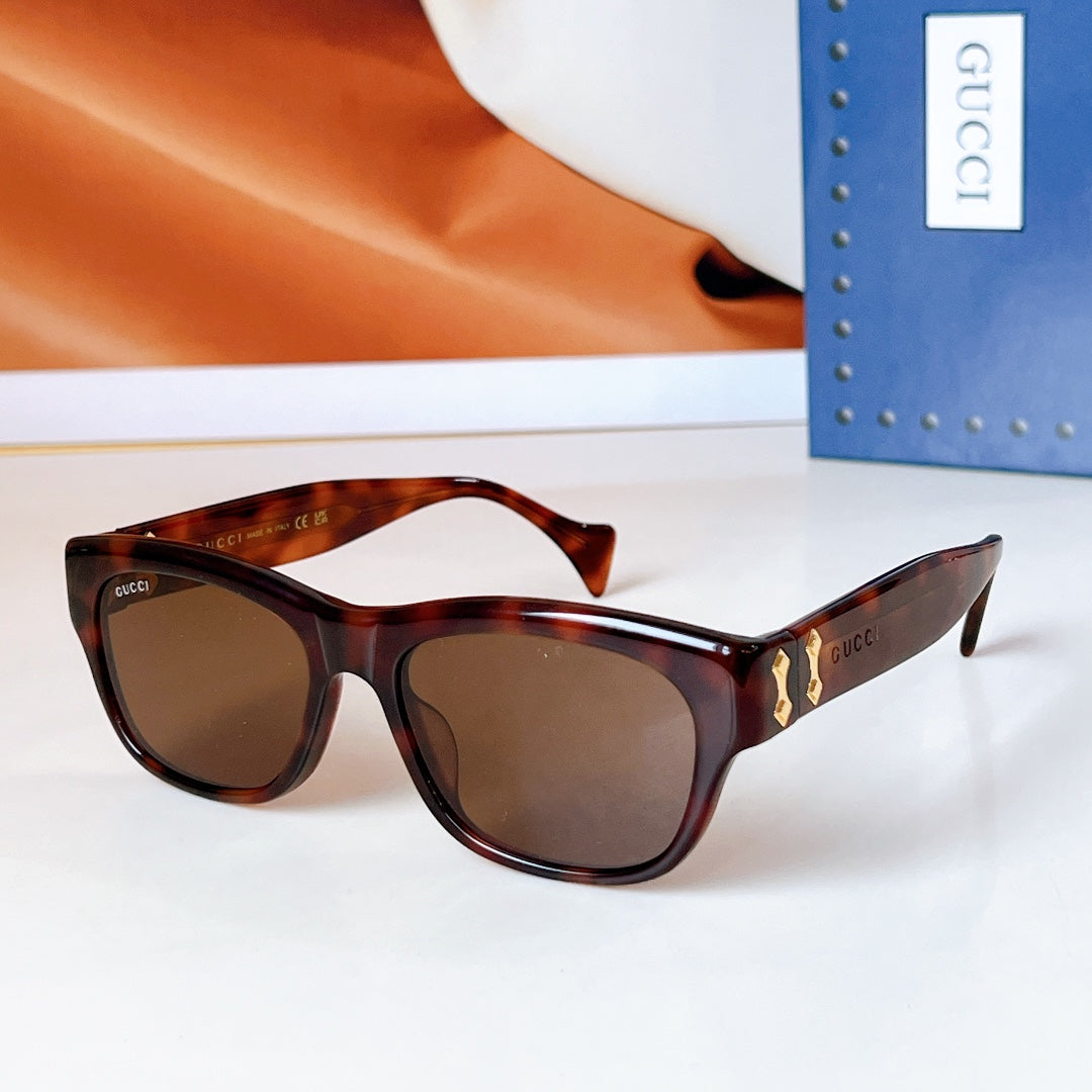 GUCCI SQUARE FRAME SUNGLASSES GG1706S IN ACETATE