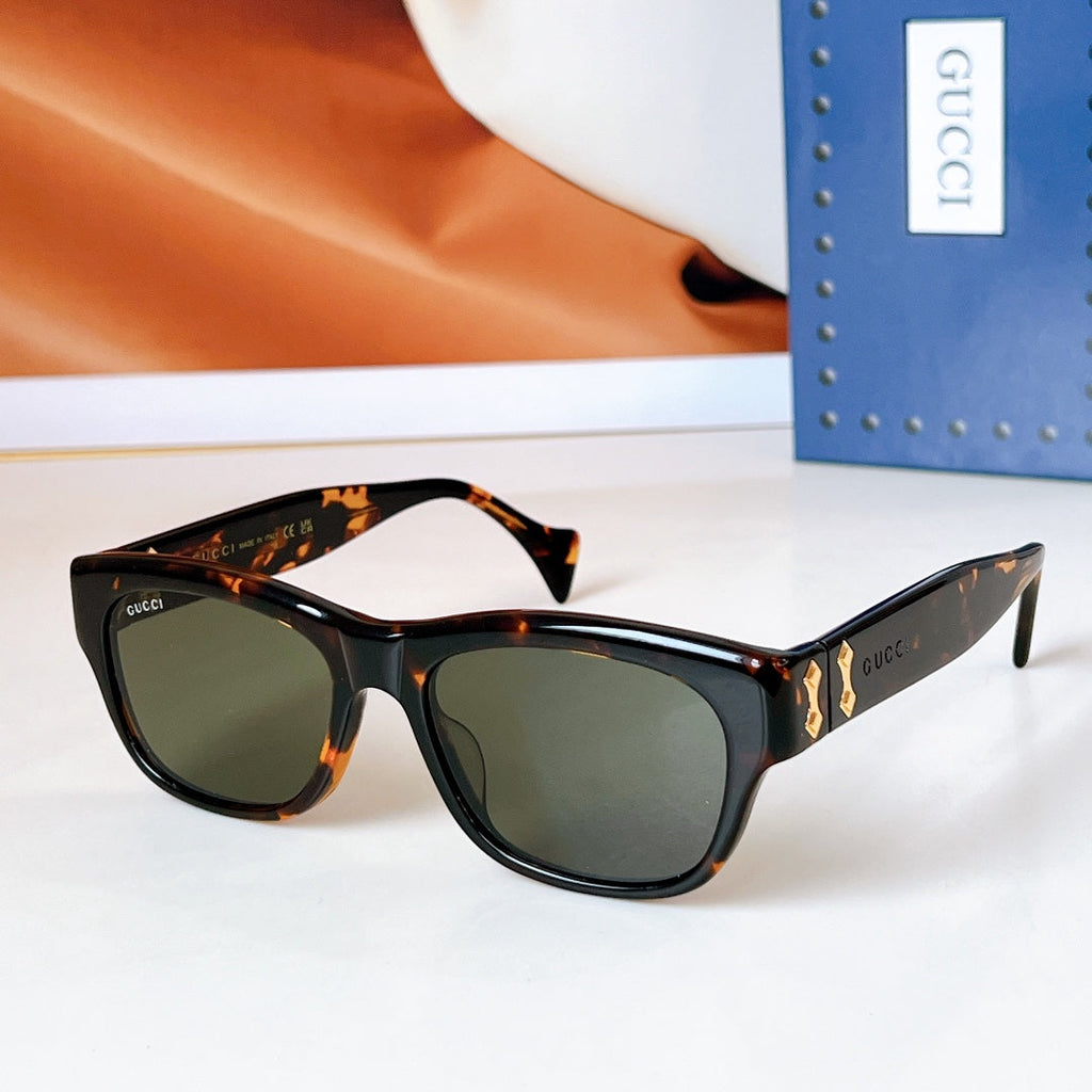 GUCCI SQUARE FRAME SUNGLASSES GG1706S IN ACETATE