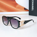 CHANEL CAT EYE SUNGLASSES A71498 IN ACETATE METAL LOGO