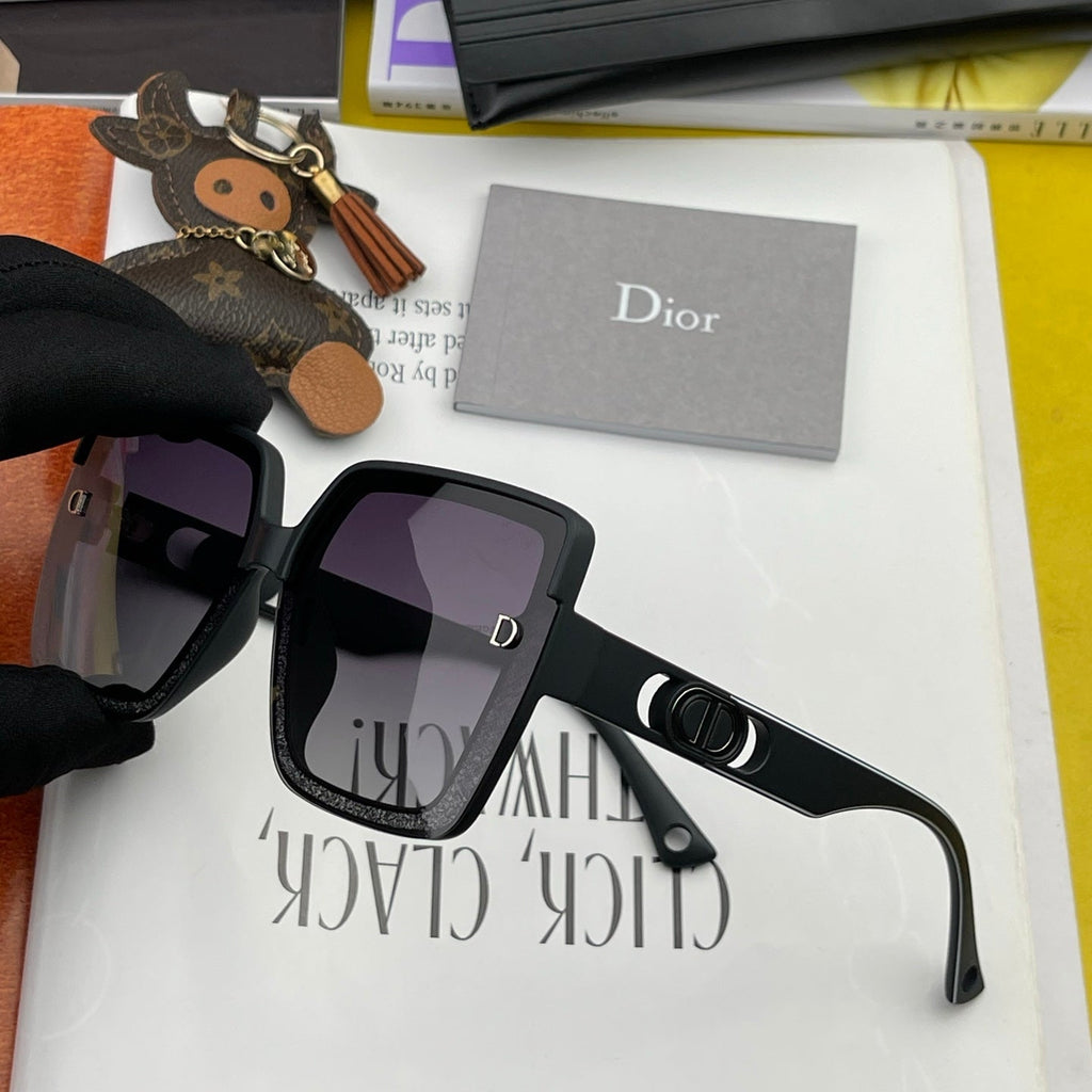 DIOR MONTAIGNE SQUARE SUNGLASSES CD7129 IN ACETATE