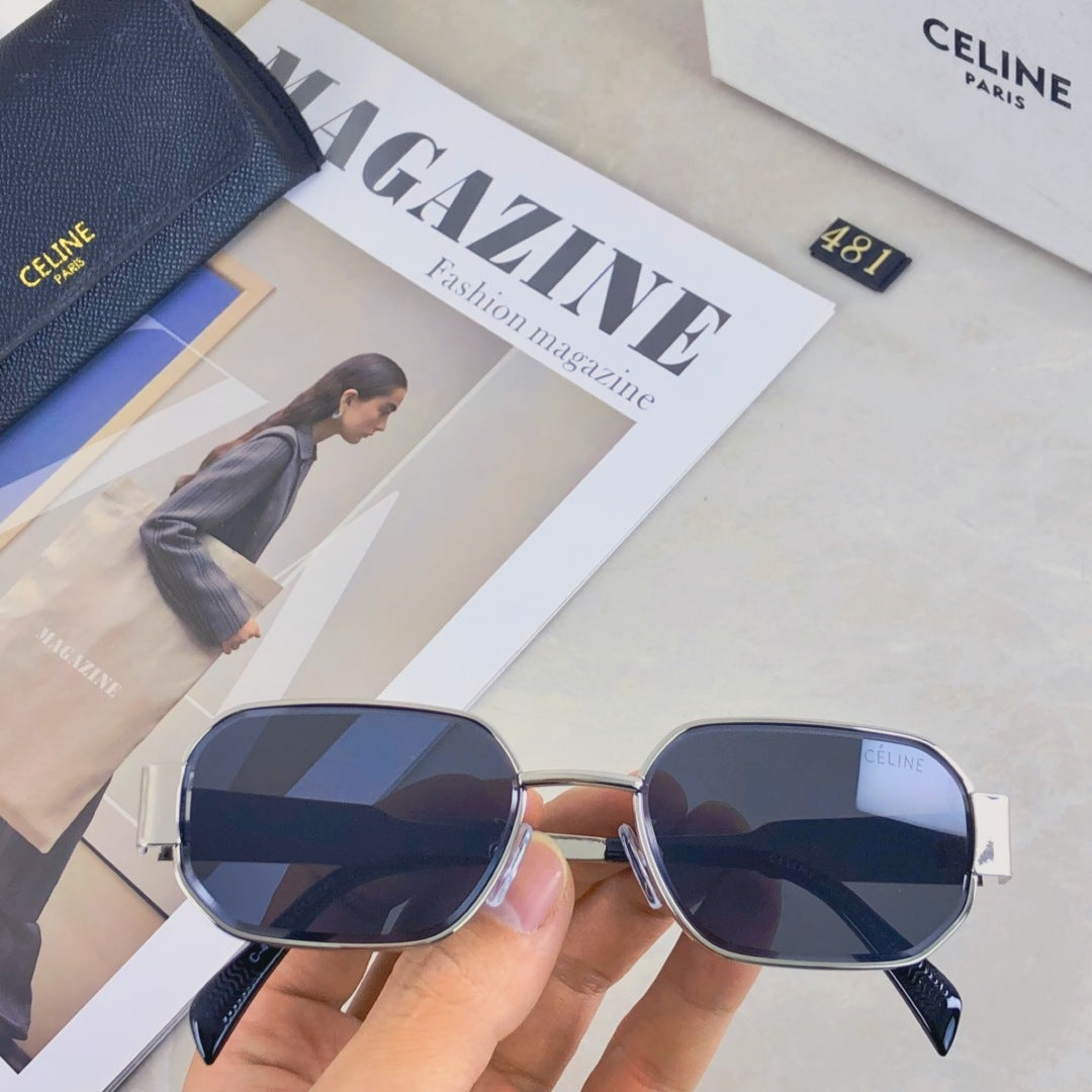 CELINE TRIOMPHE SUNGLASSES 501780 IN METAL