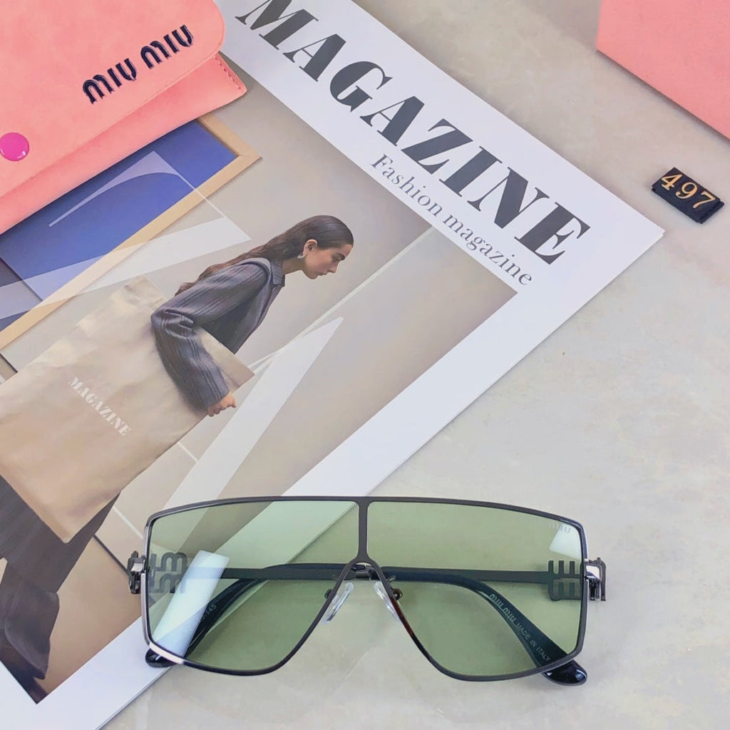MIU MIU RUNWAY SUNGLASSES 501786 IN METAL