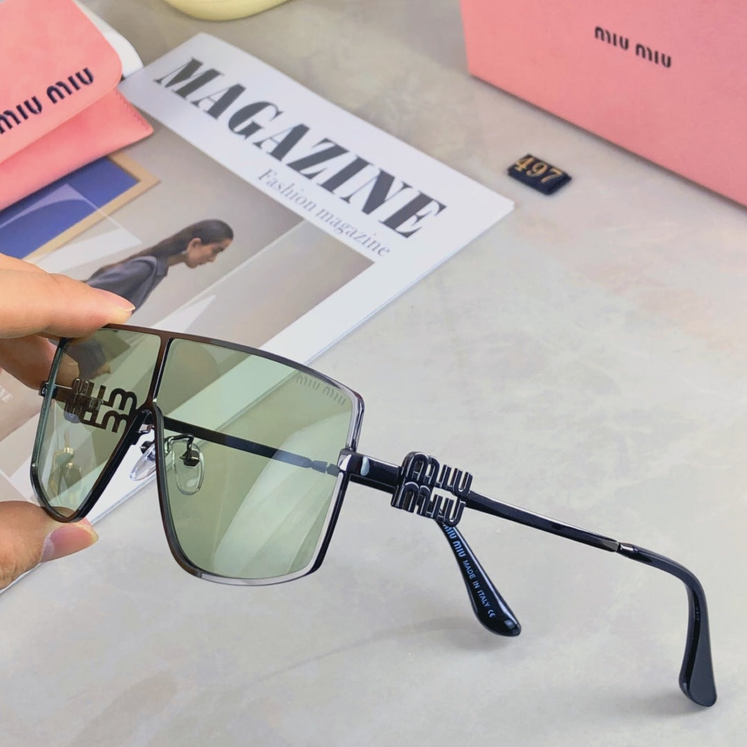 MIU MIU RUNWAY SUNGLASSES 501786 IN METAL