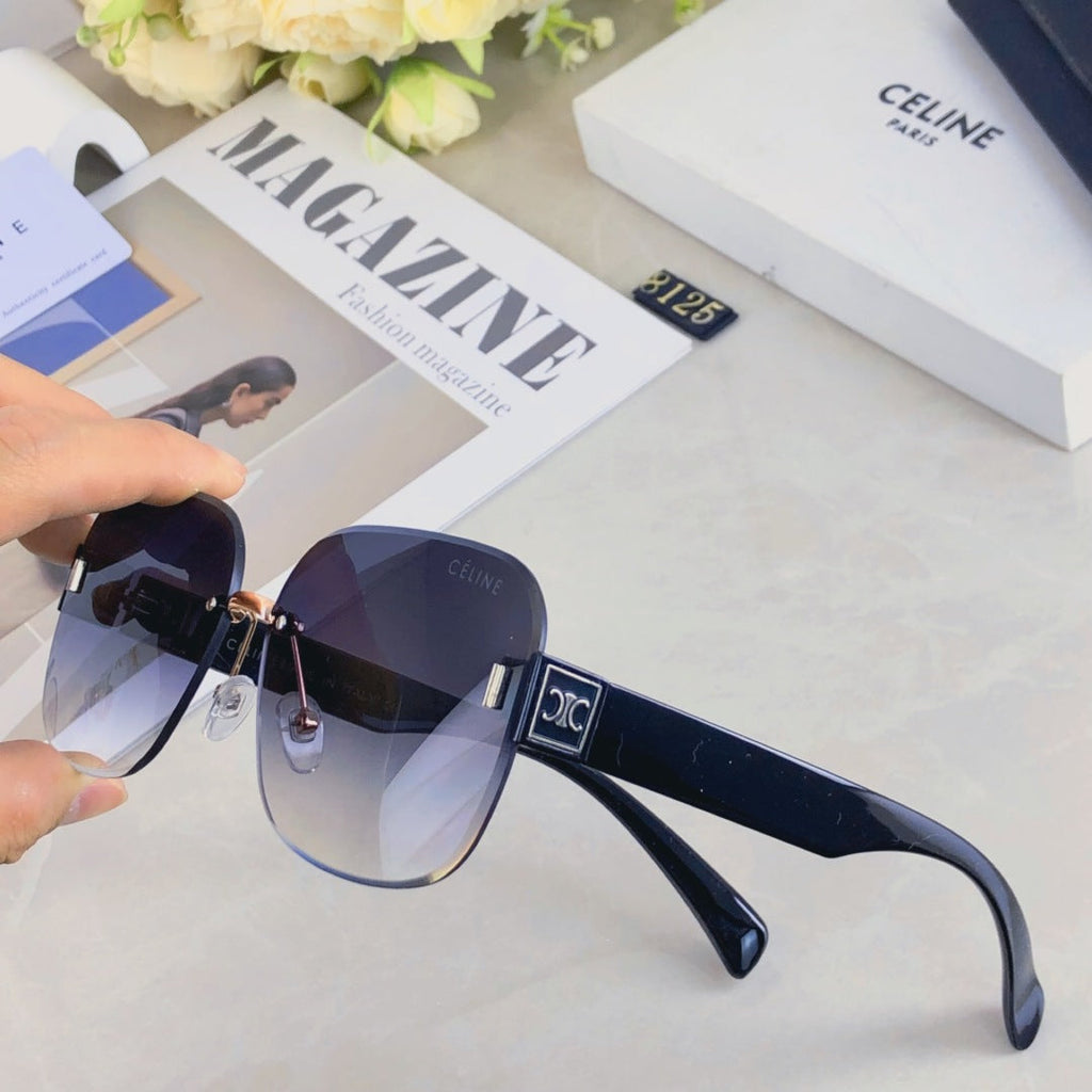 CELINE TRIOMPHE SQUARE SUNGLASSES 510938 IN ACETATE