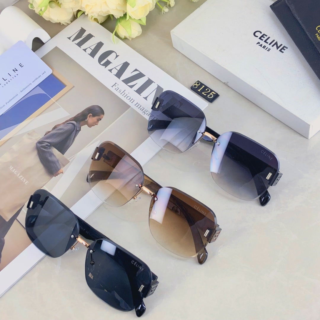 CELINE TRIOMPHE SQUARE SUNGLASSES 510938 IN ACETATE