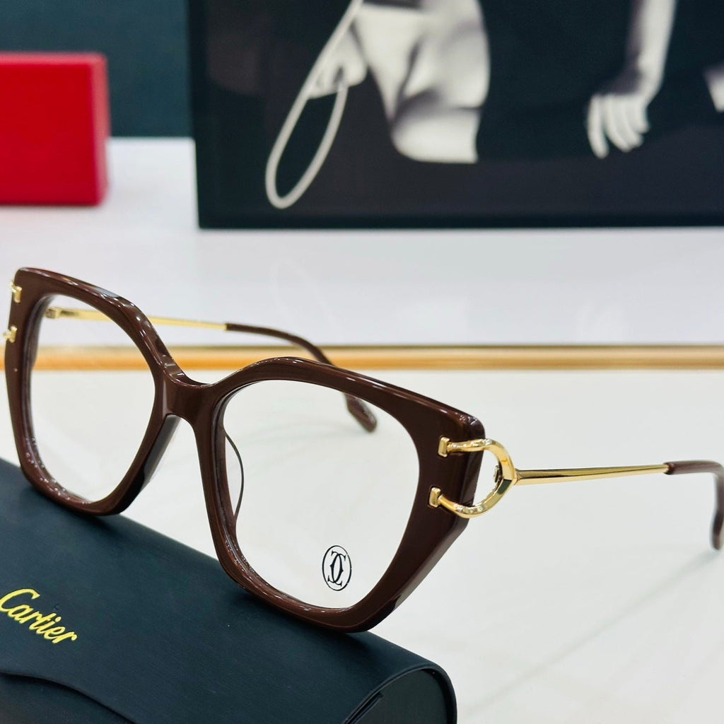 CARTIER BUTTERFLY FRAME SUNGLASSES 522660 IN ACETATE