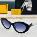 FENDI FF DIAMONDS CAT EYE FRAME SUNGLASSES E3019 IN ACETATE