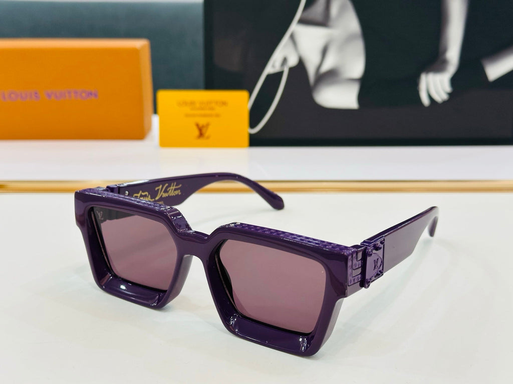 LOUIS VUITTON RECTANGLE SUNGLASSES 574800 IN ACETATE