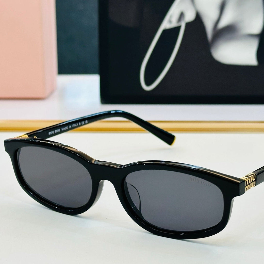 MIU MIU SUNGLASSES IN RECTANGULAR ACETATE 646116