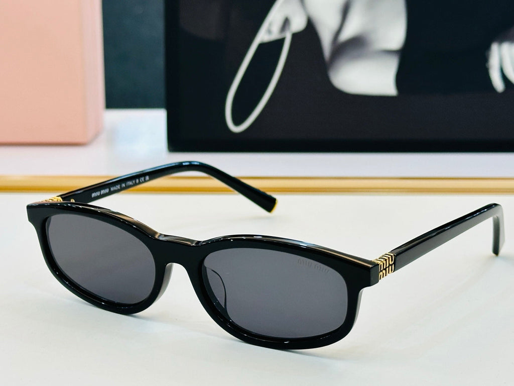 MIU MIU SUNGLASSES IN RECTANGULAR ACETATE 646116