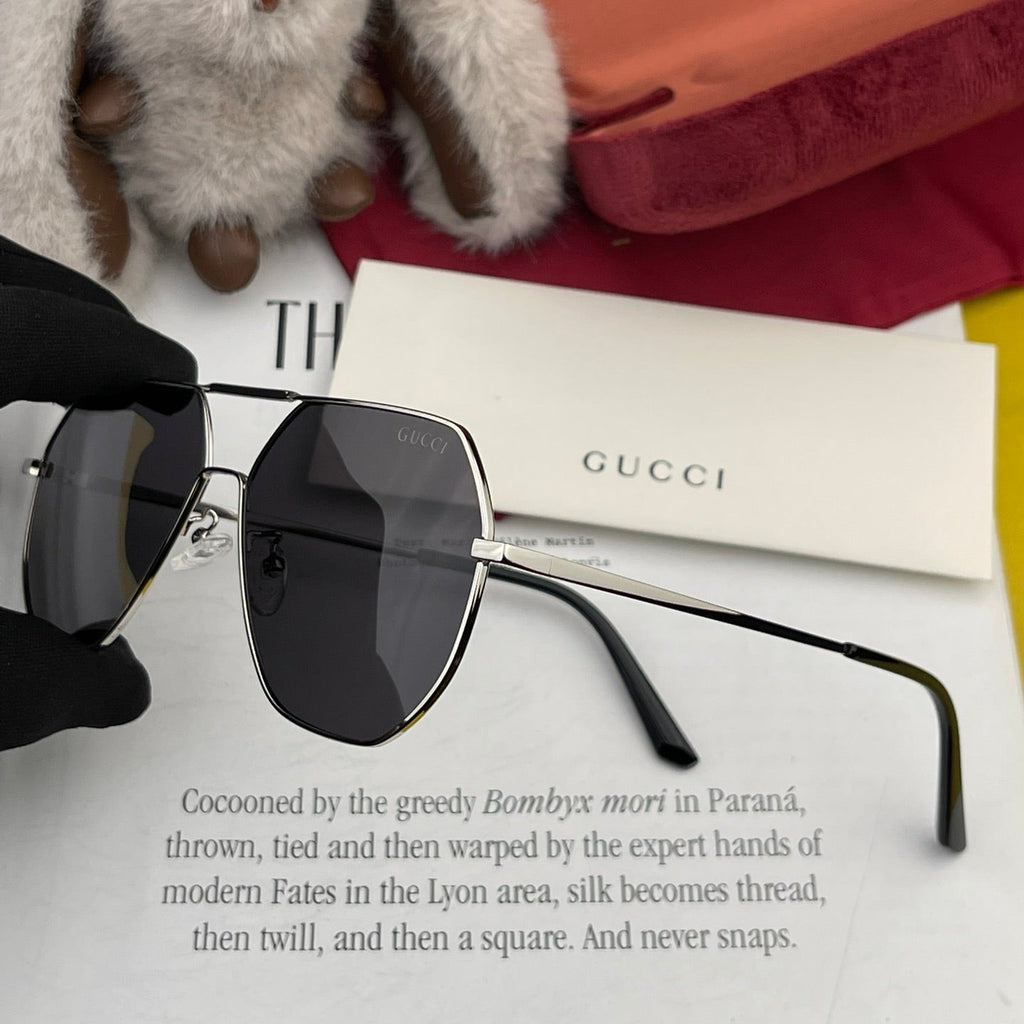 GUCCI NAVIGATOR FRAME SUNGLASSES G2869 IN METAL