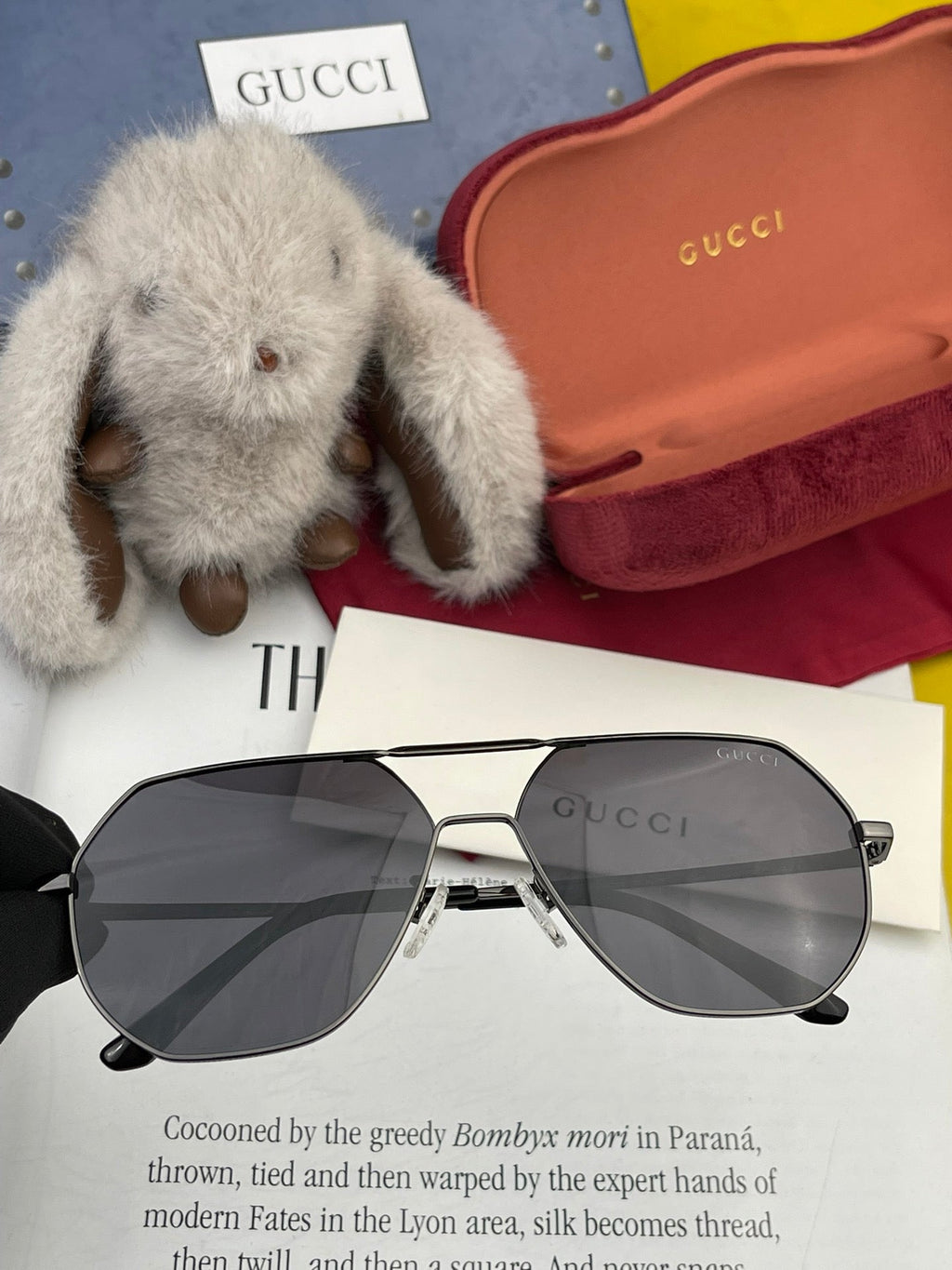 GUCCI NAVIGATOR FRAME SUNGLASSES G2869 IN METAL
