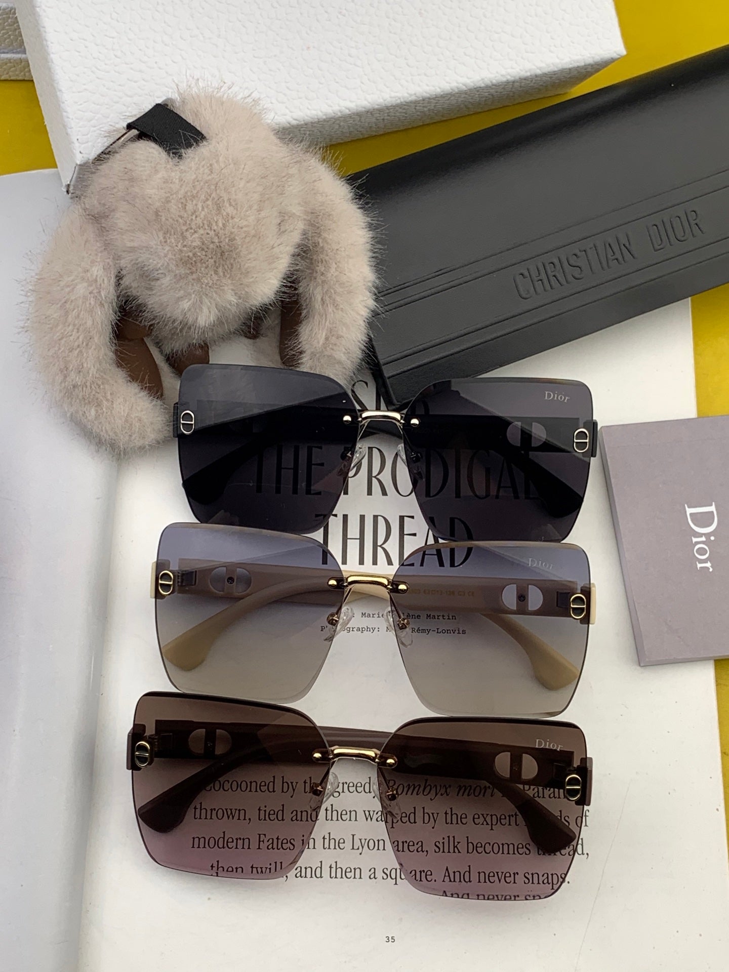 DIOR SIGNATURE SUNGLASSES D3550 IN ACETATE
