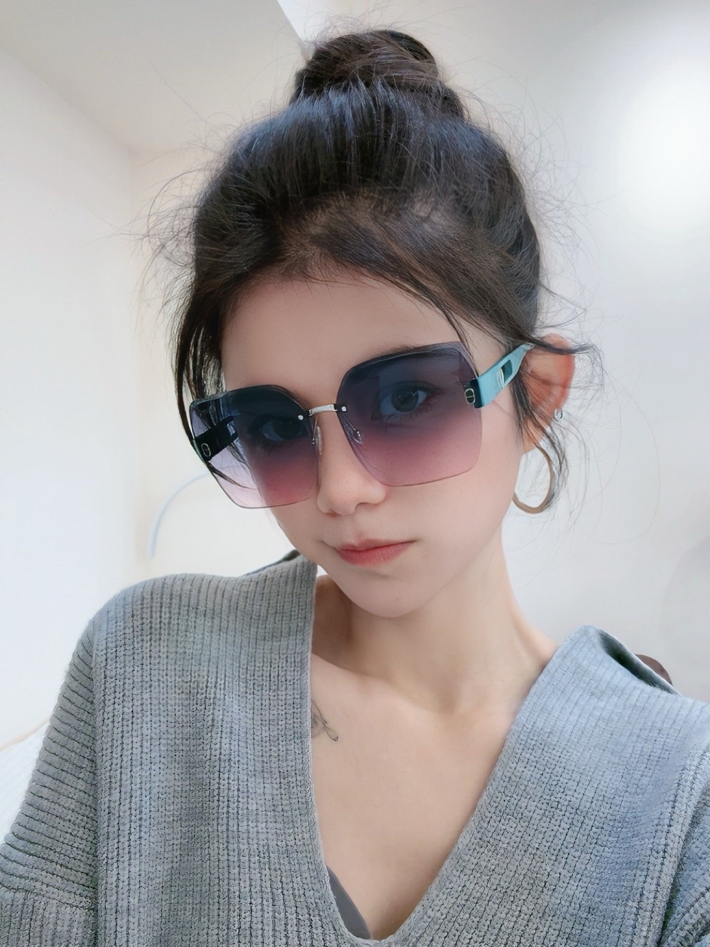 DIOR SIGNATURE SUNGLASSES CD9770 IN ACETATE
