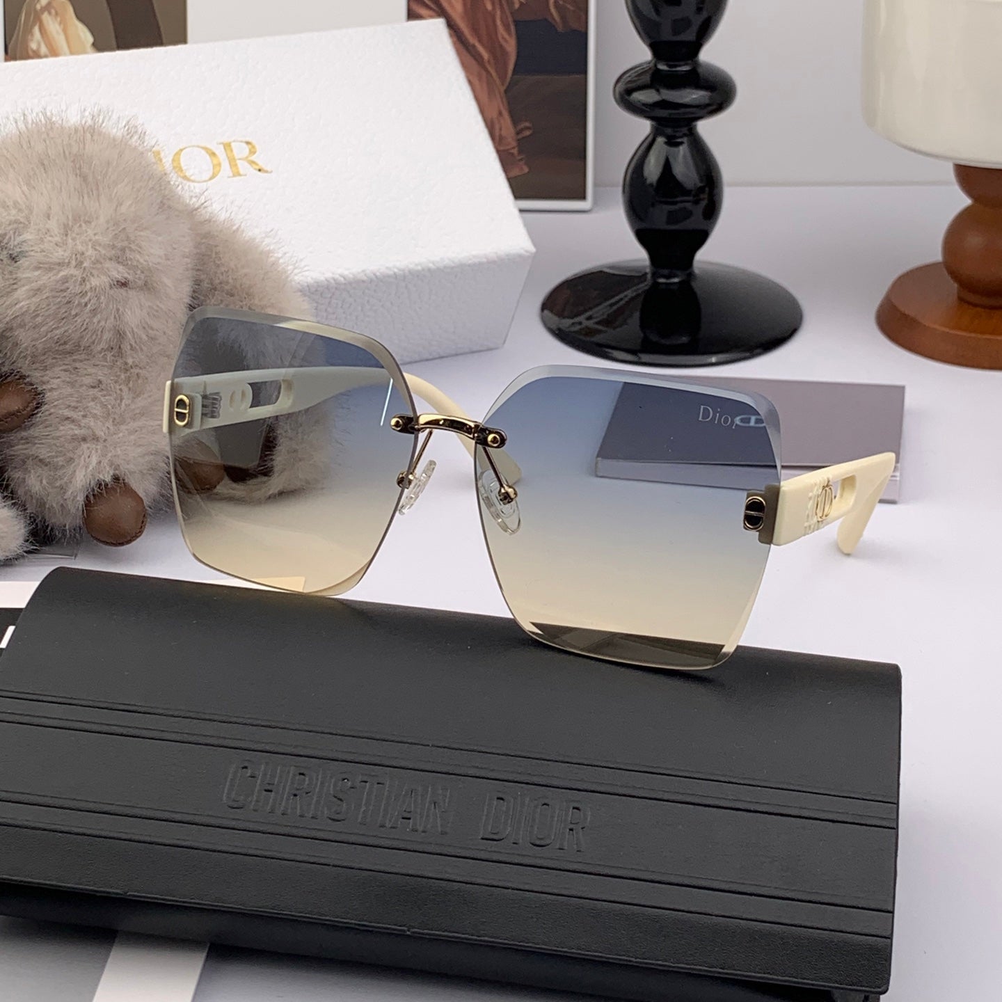 DIOR SIGNATURE SUNGLASSES CD9770 IN ACETATE