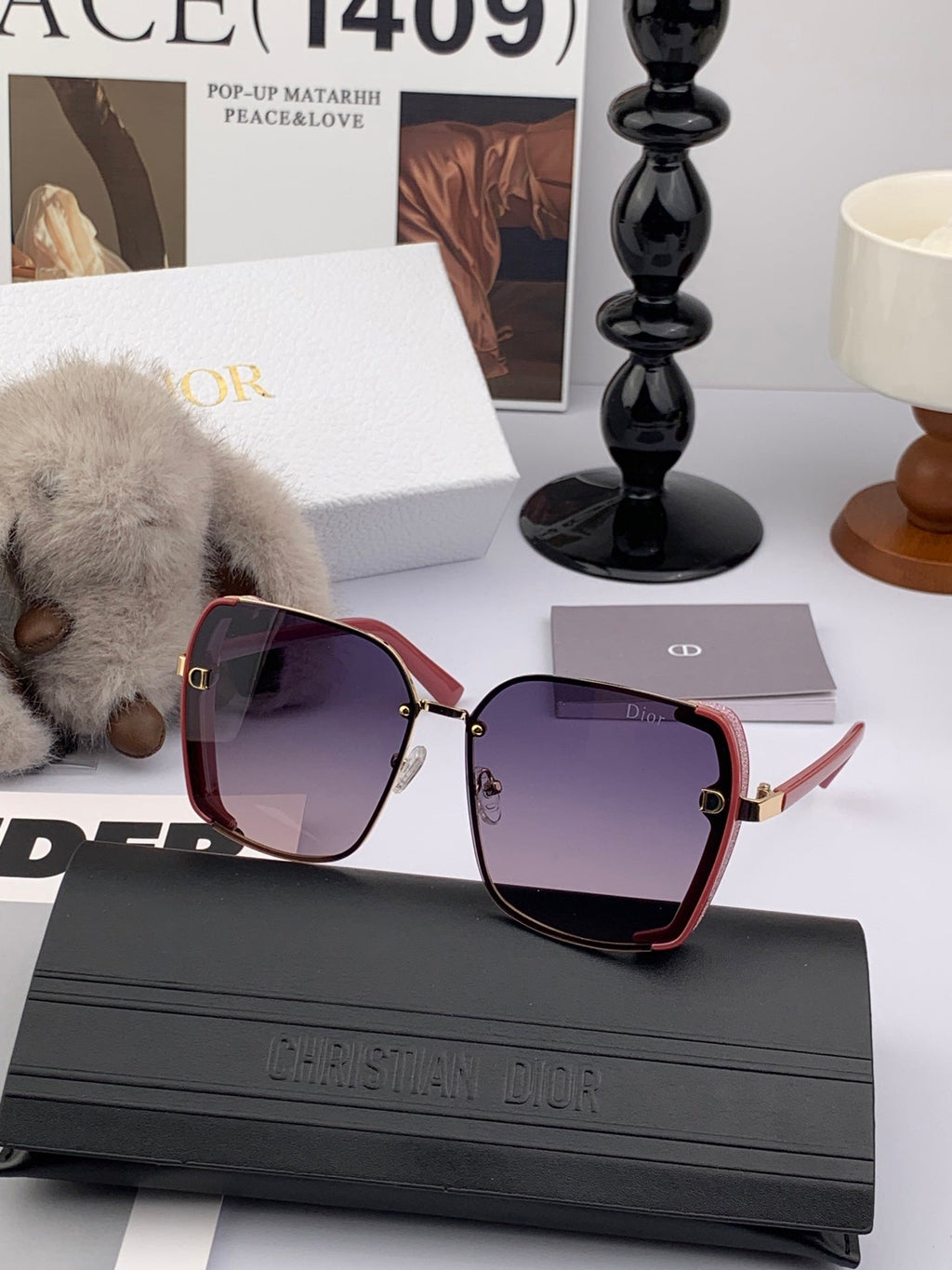 DIOR MONTAIGNE SUNGLASSES CD9357 IN ACETATE