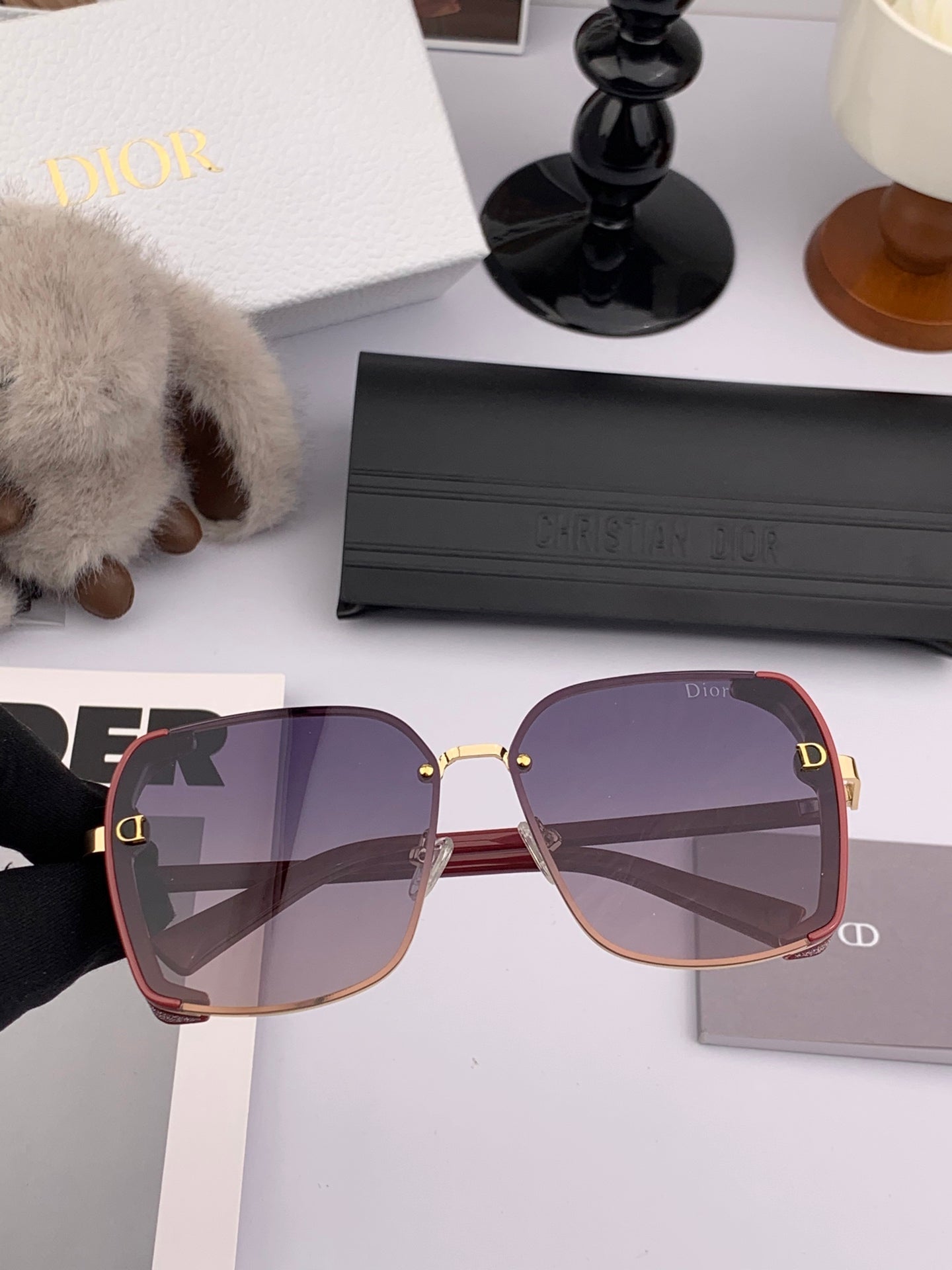 DIOR MONTAIGNE SUNGLASSES CD9357 IN ACETATE