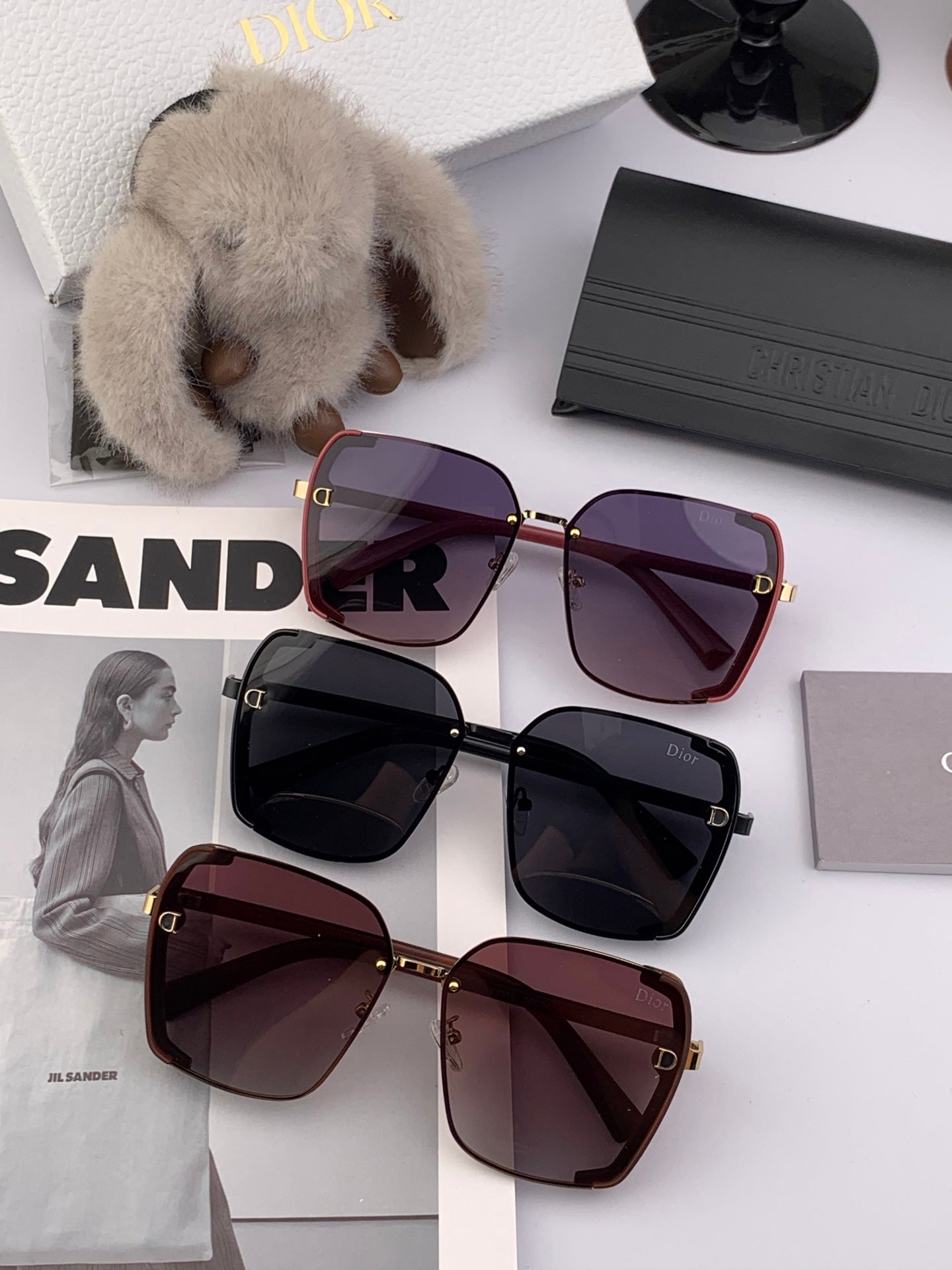 DIOR MONTAIGNE SUNGLASSES CD9357 IN ACETATE