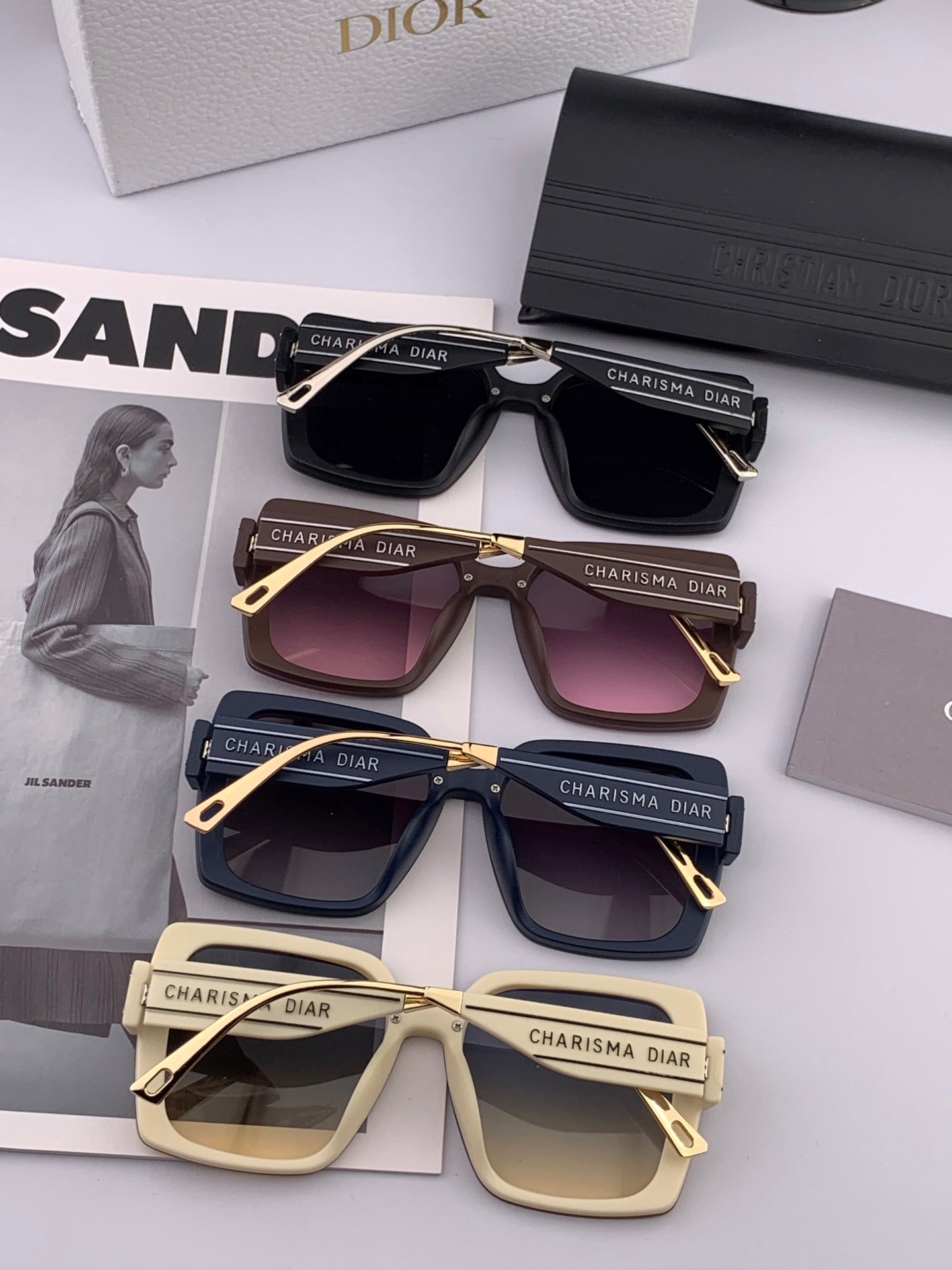 DIOR MONTAIGNE SUNGLASSES CD0805 IN ACETATE