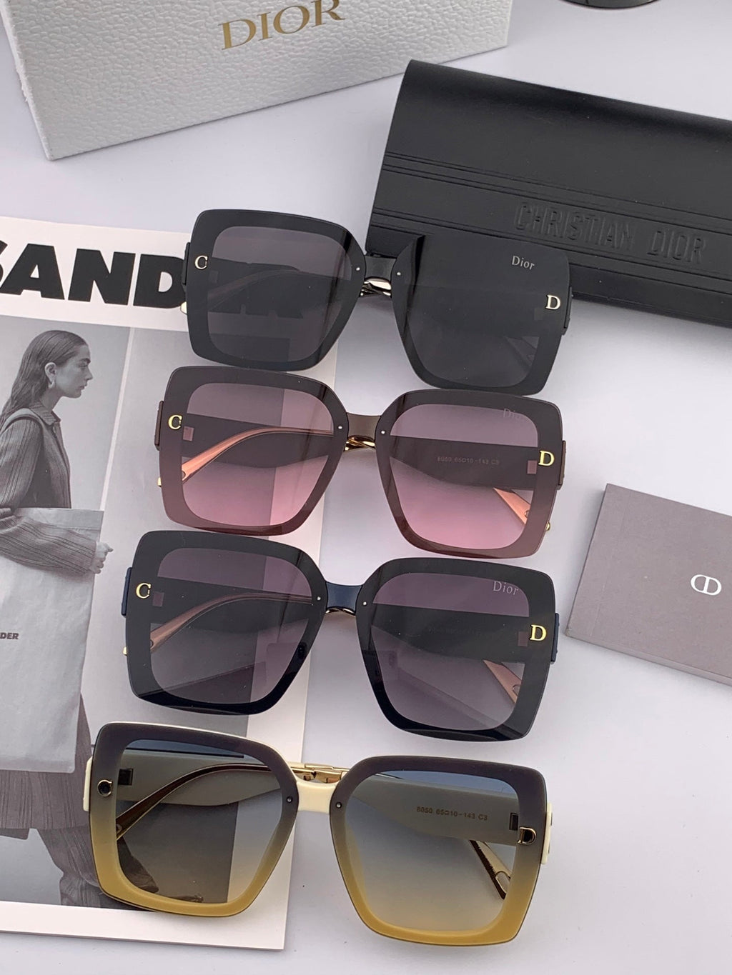 DIOR MONTAIGNE SUNGLASSES CD0805 IN ACETATE